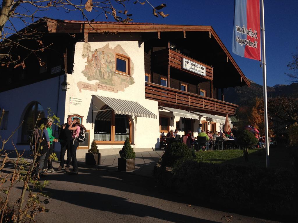 Cafe Pension Eckerbrunn Schoenau am Koenigsee Exterior photo